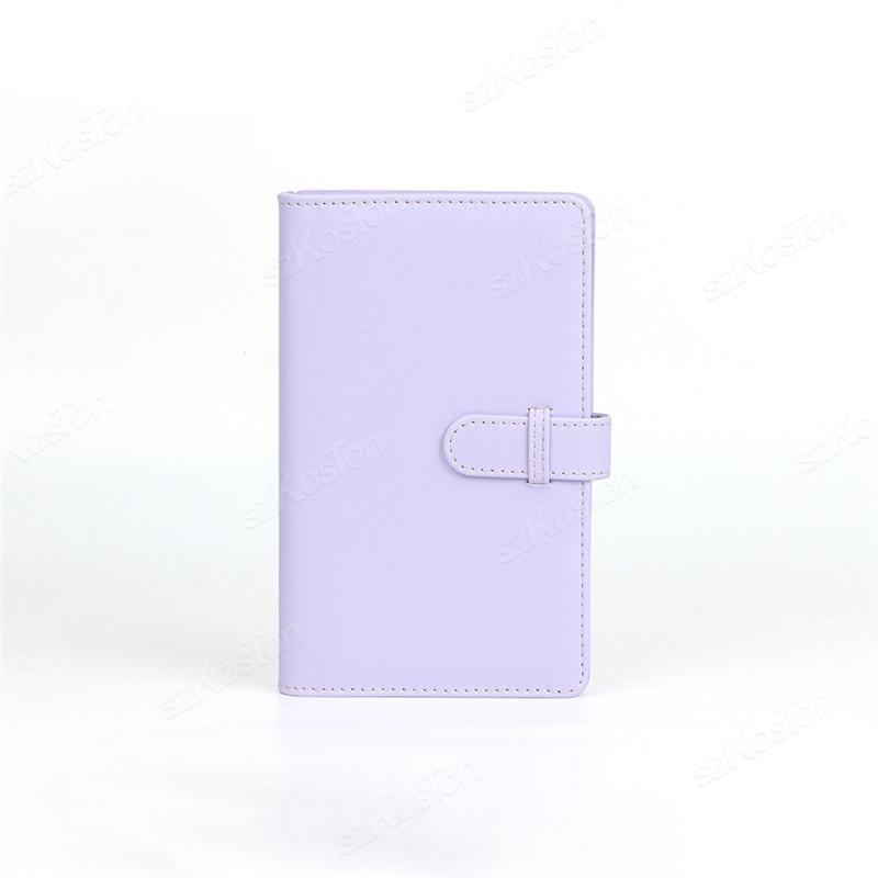Portable 3 inch PU Leather Cover 108 Sheets Film Photo Album For Fujifilm Instax Mini 12 for Collection Ticket Card Book