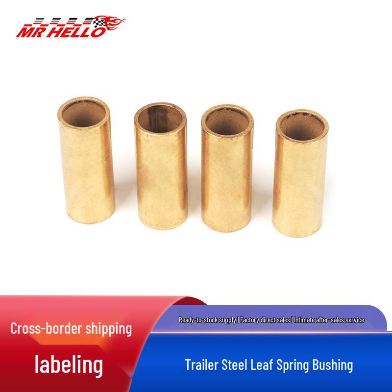Bronze Bushing K7129100 for Trailer Steel Leaf Spring, Set of 4