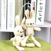 Adorable Corn Rabbit Plush Toy With Soft Short Plush And Pp Cotton Filling 20cm