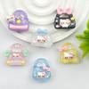 Translucent Cartoon Cat Resin Accessories: Handbags, Hair Clips, Phone Cases, Shoe Buckles & Magnets
