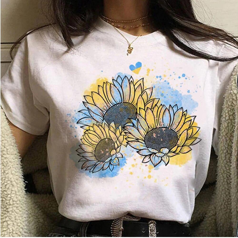 

Ukraini Ukraine Flag Tee women harajuku Unisexga дизайнерська футболка дівчина японський одяг XL