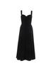 Retro Velvet Spaghetti Strap A-line Party Dress for Women