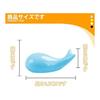 4-Piece Ceramic Chopstick Rests, Whale Shaped Spoon Holders, Cute Japanese Style Tableware for Kitchen and Dining, Hand-Painted Design, 6.5*3*2cm