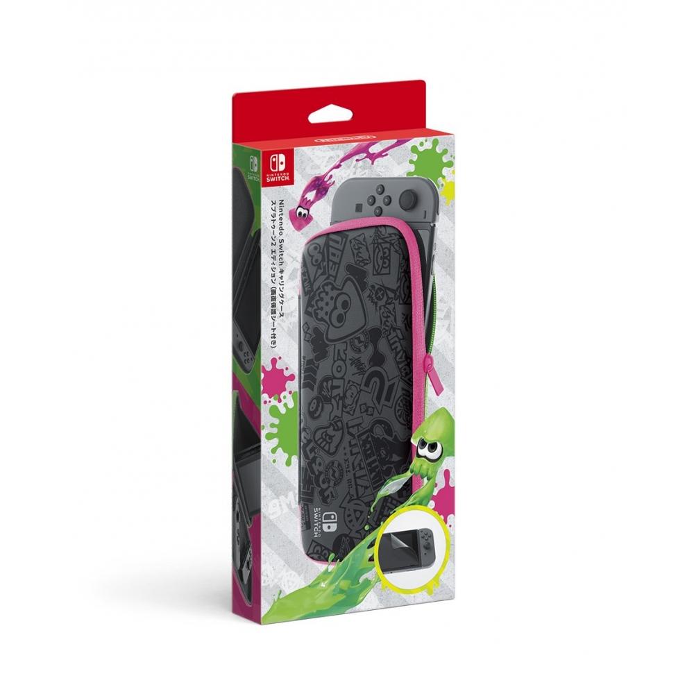 

[Подлинный продукт Nintendo] Чехол для Nintendo Switch Splatoon 2 Edition (Включает защитную пленку для экрана)
