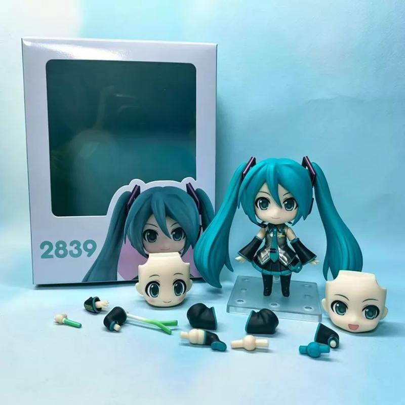 Hatsune 2839 Changeable Face Movable Action Figure Boxed Cute Ornament Anime Collectible Model Replica Gift Ship Within 12 Hours