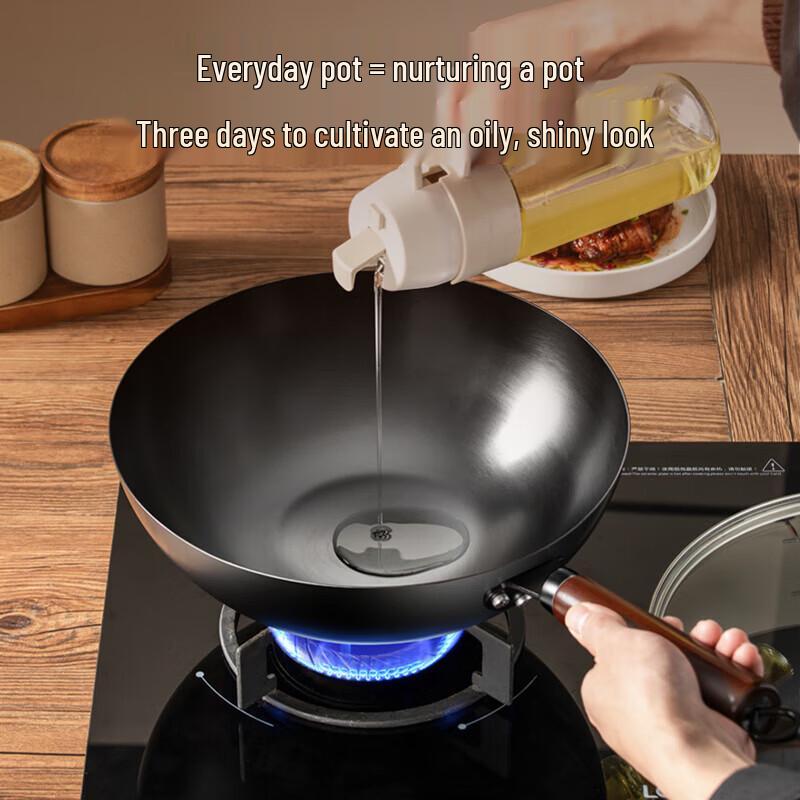 Supor Coating-Free Refined Iron 3-Piece Cookware Set