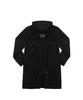 ASON Allo Hood Long Coat / Black