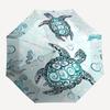 1PC Sea turtles Seahorses Umbrella-8-Rib Reinforced, Automatic Open, Lightweight & Durable, Fashion Accessory for Outdoor, Beach L0380