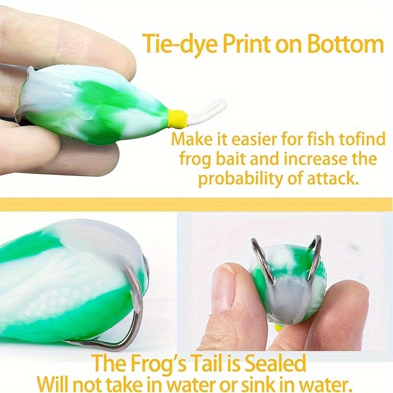 Silicone Topwater Frog Jigs, Colorful Rock Crawfish Crankbaits, Weedless Freshwater Soft Baits