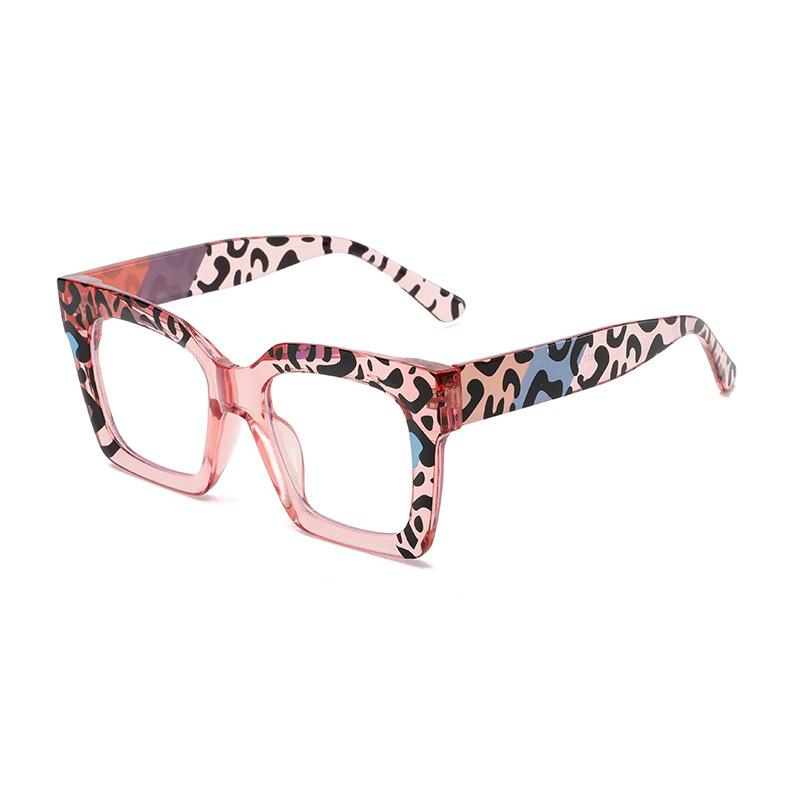 

Reading Eyewear Female Male Rectangular Screen Spectacle Square Designer Presbyopic Gents Computer Brand Blocking Vintage Ladies Pink Stripe Presbyopia0.5