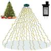 LED Christmas Tree Lights Outdoor Waterproof String Lights, Fairy Garland for Garden Patio Roof, Holiday Party Festival Home Decor