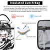 Choso Insulated Lunch Bag Portable Jujutsus Kaisens Anime Reusable Cooler Bag Tote Lunch Box School  Travel Food Handbags