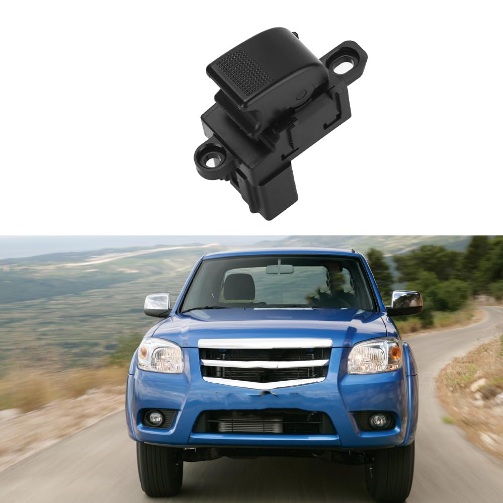Power Window Switch, Window Switch, Compatible with Mazda BT50 2009-2012, Replaces UR56-66-370, UR5666370, 5 Pins, 1 PC