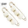 Invisible Waist Button 2Pcs Faux Pearl Tightener for Pants, Reusable Cincher Pin Pants Waistband Loose Jeans, No Sewing Skirts Neckline Fixation Clip