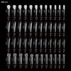 288 Pcs Nail Forms Set Nail Extension Molds Nail Forms Manicure Supplies
