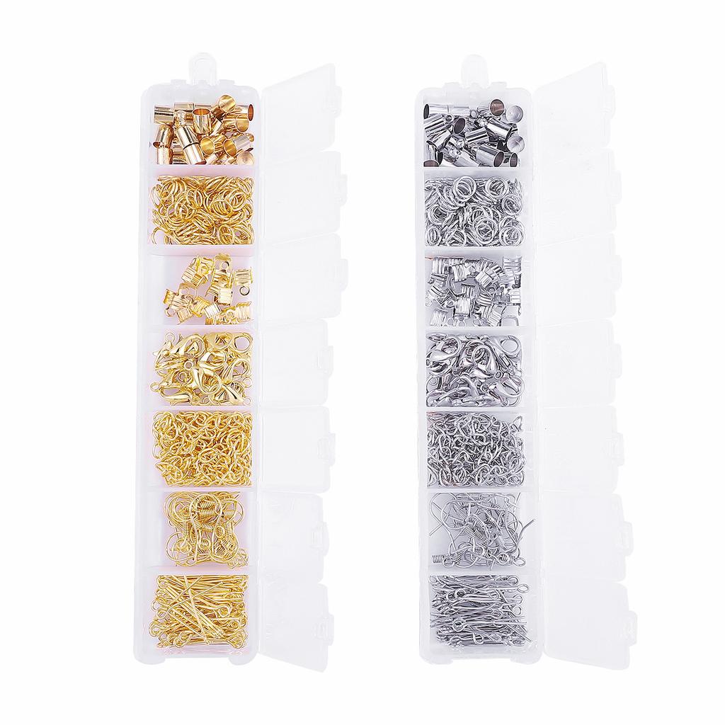Metal Accessories Mixed Set Diy Handmade Bracelet Necklace Ear Jewelry Accessories Material Package