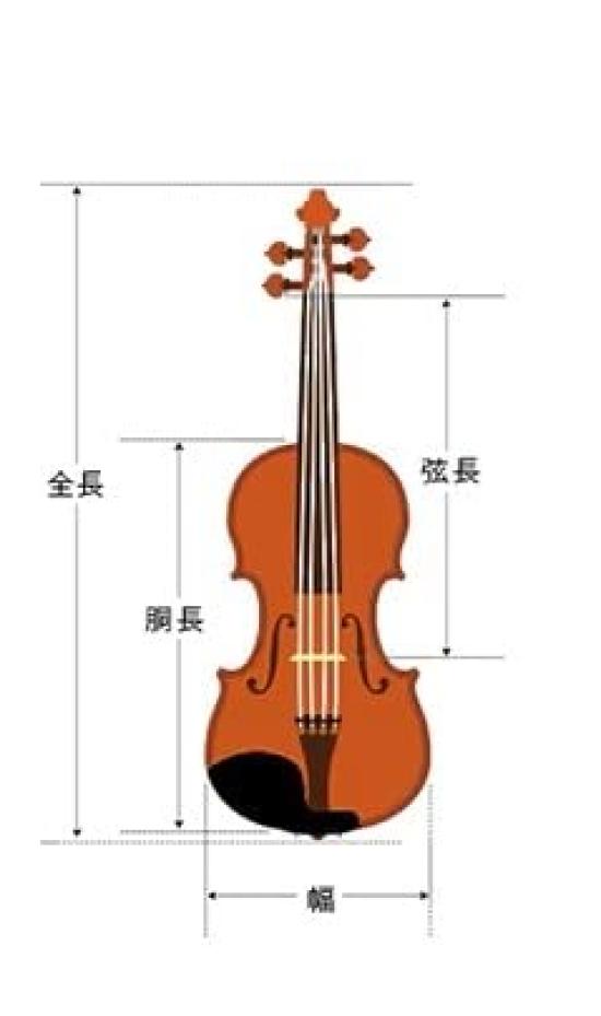 PLAYTECH Fractional Violin Suitable for heights under Single panel Ebony Bow and case included Children's Set, 1/16 size, 105cm, specification, parts,
