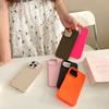 iPhone 15 Pro Max Silicone Case with Large Holes, Frosted Design, Ultra-Thin, Solid Color - Suitable for Men and Women.