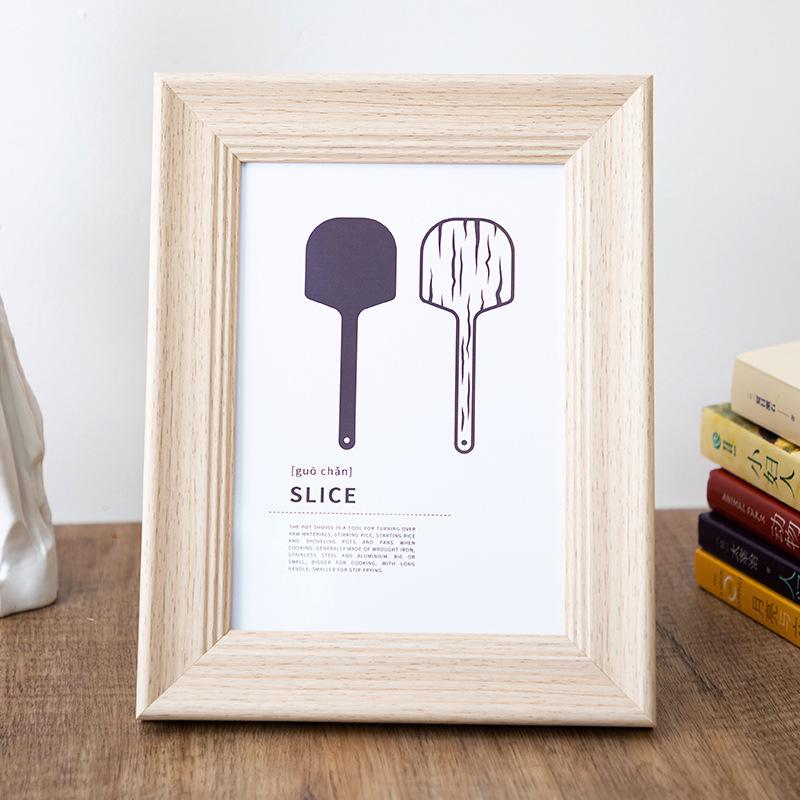 Premium Photo Frame Children's Exhibition Picture Frame Display Platform Personalized Nordic Home Decor Commemorative Gift