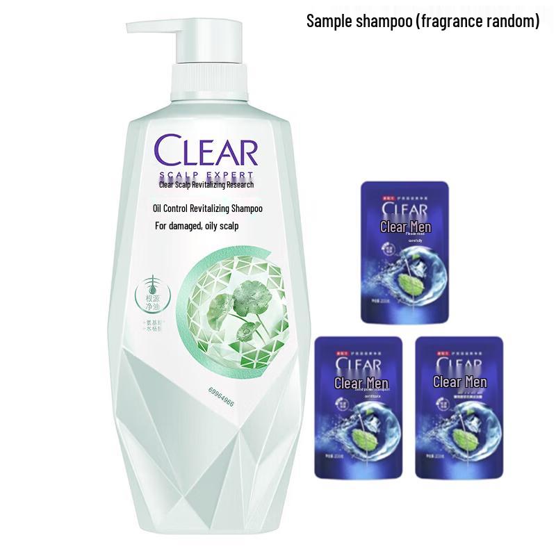 Clear Scalp Care Oil Control & Revitalizing Shampoo Set