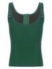 Women‘s Adaptive Swim Tank Zip Front Vest Sleeveless Press Button Straps with Removable Chest Pads for Pool Beach Activity