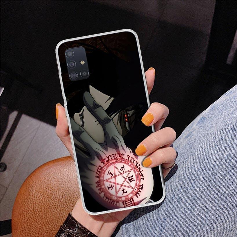 Fullmetal Alchemist Anime Phone Case For Samsung Galaxy A52 A32 A22 A12 A51 A31 A50S A30S A20S A10S Note 20 Ultra 10 Plus S10 A7