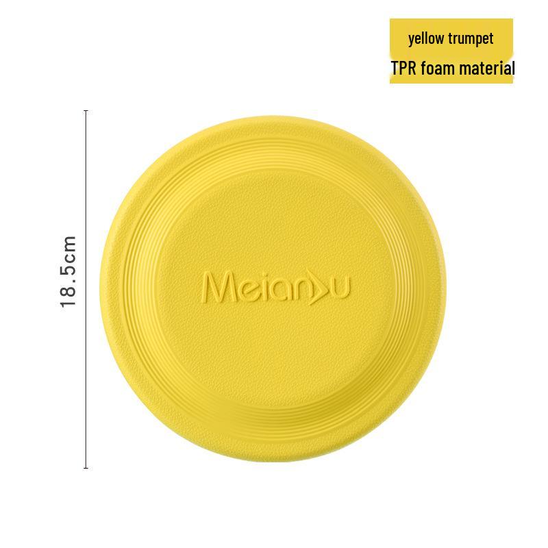 

Meianju Bite-Resistant Soft Foam Frisbee - Floating Interactive Dog Training Toy