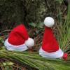 10Pcs Santa Christmas Hat Clips Mini Hair Grips Barrettes New Christmas Hair Clips  Christmas