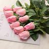 Simulation Rose Single Realistic Feel Moisturizing Rose Ins Wind Home Decoration Wedding Bouquet Rose Bud