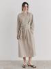 Etmont 2-Way Shoulder Strap Dress, Beige