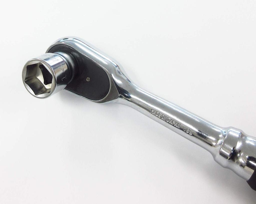 Yamashita Industrial Research Institute Koken Square Ratchet Celková délka 3725Z Z-EAL 3/8" (9,5 mm) Rukojeť, 178 mm,