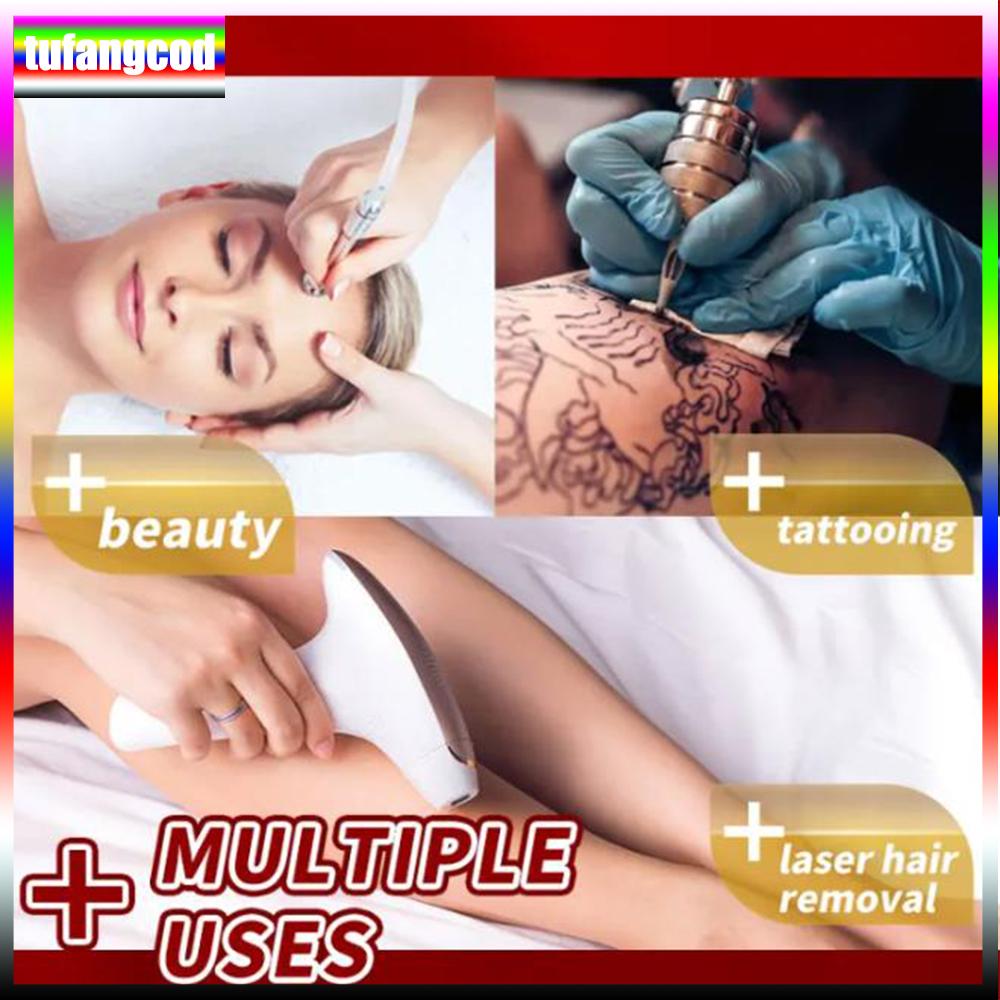 Tufangcod 500 g Tattoo-Anästhetikum, schnelle Hautbetäubung, 79,9 % gelbe Creme, semipermanent