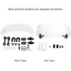 Universal Motorcycle Modified Windscreen Windshield Spoiler Air Deflector Transparent