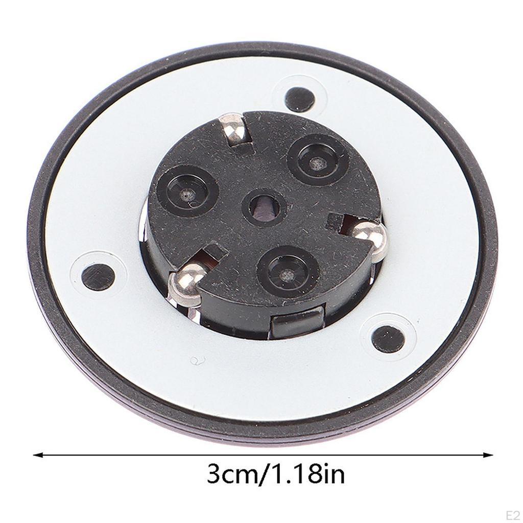 Supporto Hub per CD Player DVD Giradischi in Ceramica Motore Stabile con Perline