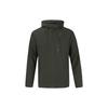 Solid Color Hooded Zip-Up Sports Jacket Men Jackets Green 1376967-310