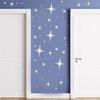 3D Star Mirror Wall Stickers with Adhesive Art Decal Stickers for Kids Room living Room Decal