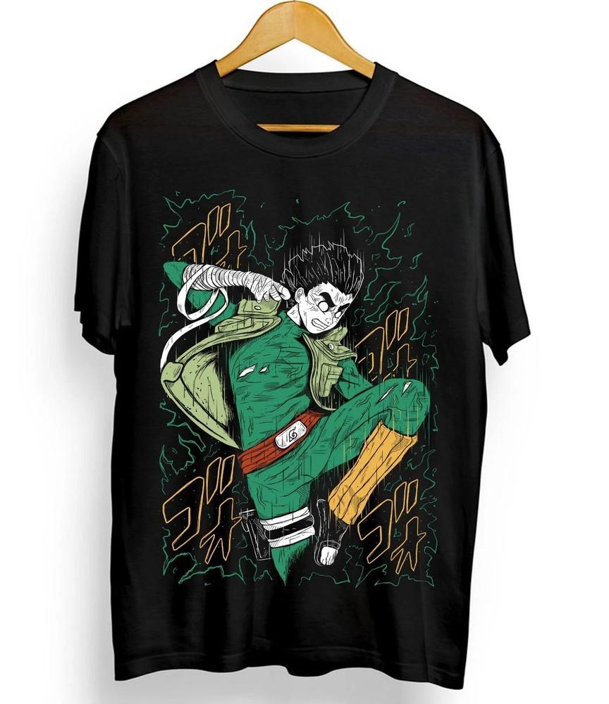 Rock Lee Inspired T-Shirt Manga Strip Anime Unisex All Size  Unisex T-Shirt S