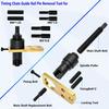 Engine Timing Guide Pin Removal Tool Set, Metal Cylinder Head Remover with Threaded Components for Timing System Maintenance Tasks