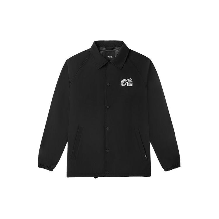 Vans Jackets Men's Black Lapel Moderate Other VN0A54P4BLK