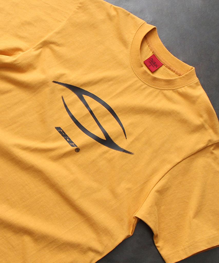 Keuligeon Crg Tribal Semi-Overfit Short Sleeve T-Shirt Mustard