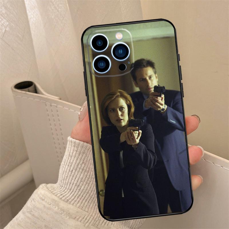 The X Files TV Series Phone Case For iPhone 17 16 15 14 13 12 11 Pro Max mini 15 16 Plus 16e 17 Air Cover Coque
