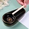 Creative Ceramic Cigar Ashtray Smoking Accessories Weed Portable Reusable Ashtray Man Fashion Household Cigar Accessories