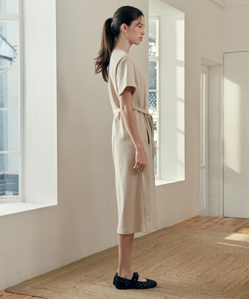Jucy Judy Belted Jersey Dress J1Op321A