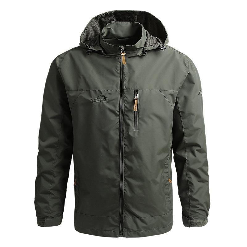 2026 Men s Trendy Mountaineering Windbreaker: Spring/Autumn Outdoor Sports Jacket M
