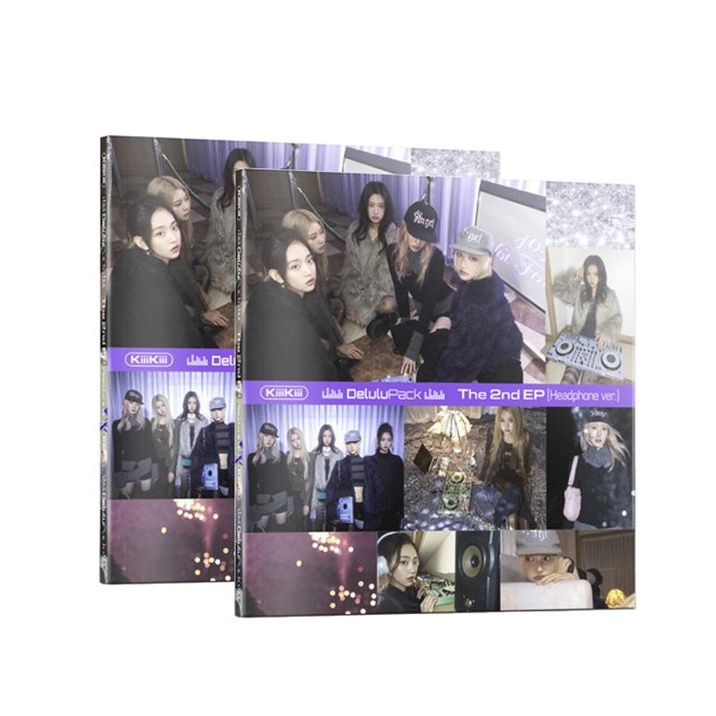 [PRE PEDIDO] KiiiKiii – El 2º EP [Paquete Delulu] Auriculares. Versión