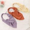 Hair Band Vintage Elastic Women Hair Accessories Headwrap Bandana Triangle Hair Scarf Turban