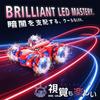 Remote Control Car for Kids - Popular Spider Design - 360-Degree Rotation, 4WD, Off-Road, Indoor/Outdoor Use, All-Terrain, LED Lights, Gift Idea - Chr