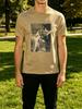 Unisexs Tee Retro Vintage Gangster Cats Gun And Cigarette Print Cotton Short Sleeve Male Streetwear Summer Daily Casual Outdoor Top