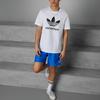 Adidas Originals Trefoil Manchester United OG Tee Casual Short Sleeve T-Shirt Men Tops White IP5550