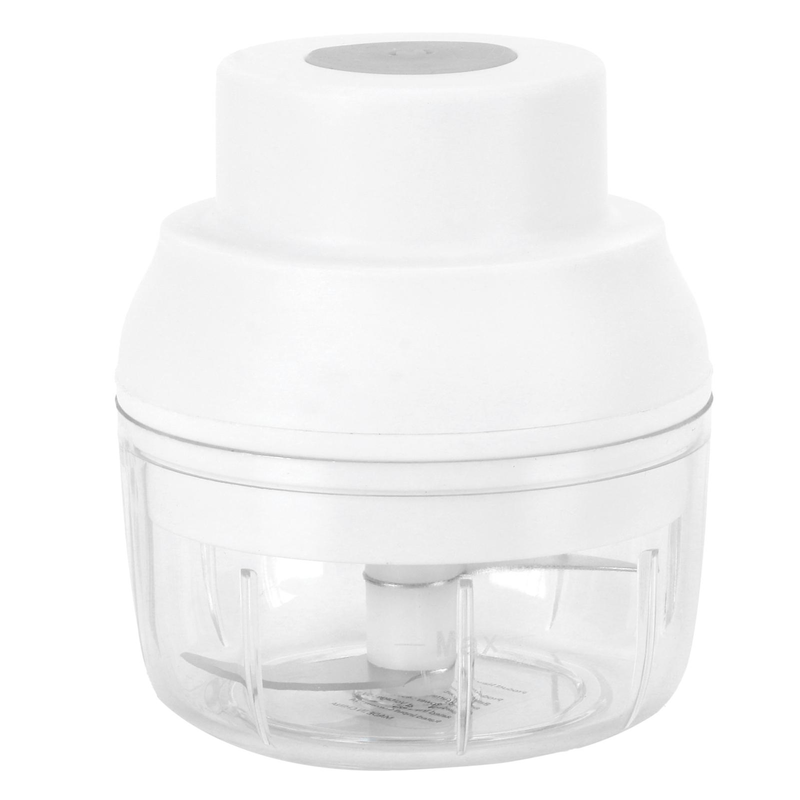 100ml USB Vegetable Cutter Garlic Crusher Chopper Electric Garlic Masher Cooking Accessory